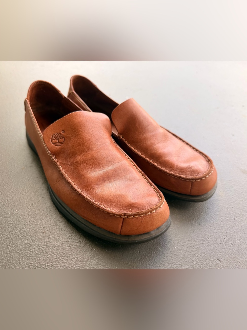VTG Timberland Handmade Leather Loafers